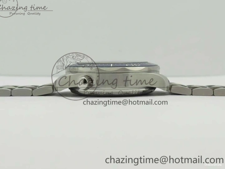 0301 ZeroBulk 2018 Seamaster Diver 300M OMF Best Edition Blue Ceramic Blue Dial on SS Bracelet A8800 (Black Balance Wheel) 7957